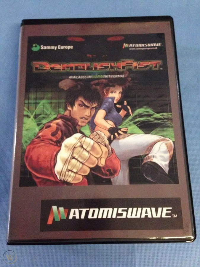 Atomiswave Shockbox Aufbewahrungsbox in Schwarz für Sammy Atomiswave Gamecard Arcade Spielkarten - Bild 2