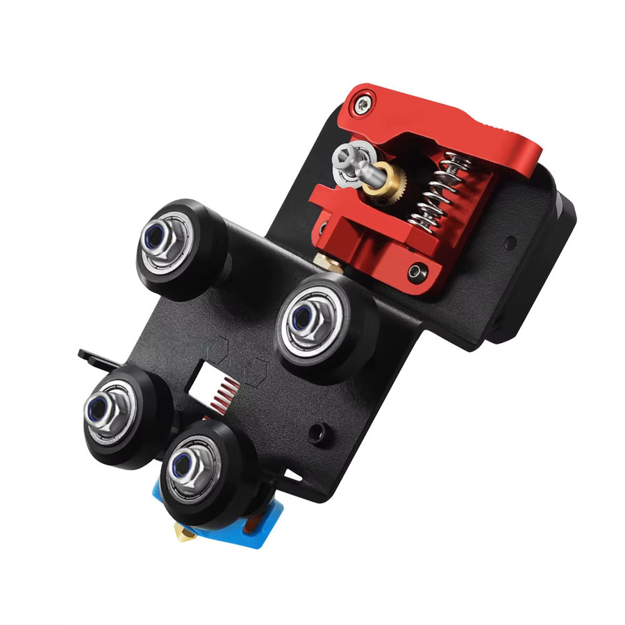 Ender 3 Upgrade Kurzhub-Extrusionskit mit Extruder Hot-End und Riemenscheiben in Schwarz für CR10, Ender-3, Ender-5 und MK8 Drucker - Bild 3