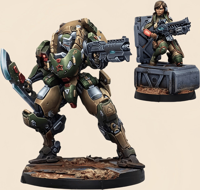 EVANOVM NA2 Anaconda Mercenary TAG Squadron, Modellbausatz aus Gießharz, unbemalt - Bild 1