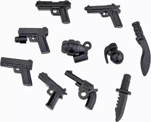 Yiran toy SWAT Polizei Actionfiguren, Schwarz, ab 3 Jahren - Bild 1