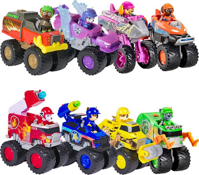 Paw Patrol Boomer Roxi Rescue Wheels, Spielzeug-Truck, mit Sammler-Actionfigur - Bild 1