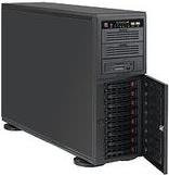 Supermicro SC743 AC-668B Full Tower Gehäuse 4U in Schwarz mit SATA/SAS Hot-Swap und USB-C Unterstützung - Bild 1