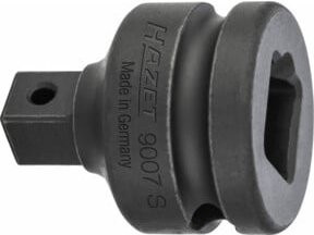Hazet Schlag-Maschinenschrauber-Adapter 1/2 Zoll auf 3/8 Zoll aus Chrom-Vanadium-Stahl - Bild 1