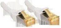 Lindy Patch-Kabel Cat.7 Ethernet LAN RJ-45 auf RJ-45, weiß, 15,0 m - Bild 1