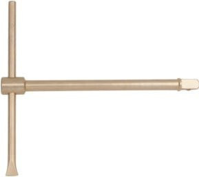 KS Tools BRONZEplus T-Griff 1/2" aus Aluminium-Bronze in Gold, Länge: 245 mm - Bild 1
