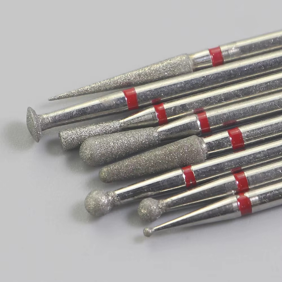 Ysen Nagelbohrer, Roter Sand-Diamant-Schleifkopf, Hornhautentferner mit Aufbewahrungstasche - Bild 3