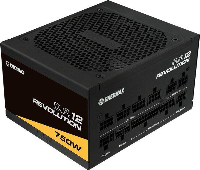 Enermax Revolution D.F.12 Netzteil 750 W 80 Plus Gold Schwarz (ETV750G) - Bild 1