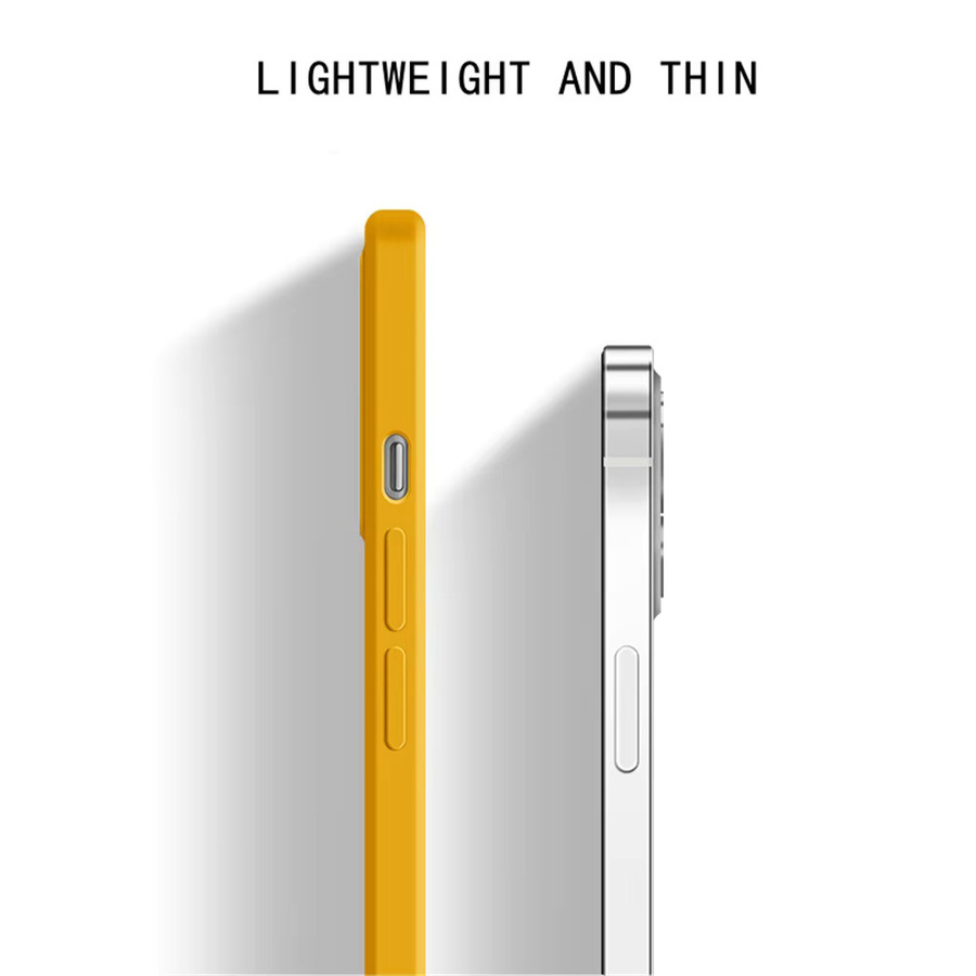 Stoßfeste Softcover Handyhülle mit Linsenschutz für Xiaomi 12 13 13T 14 15 Pro in Schwarz und Gelb mit quadratischem Süßigkeiten-Design und integrierten Flusen - Bild 2