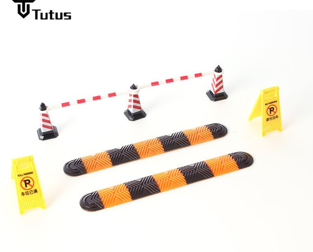Axial RC Crawler Course Zubehör, Geschwindigkeitsbeulen und Verkehrszeichen, Maßstab 1:18, 1/24 - Bild 1