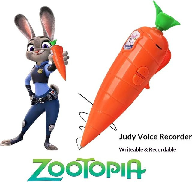 Disney Zootopia 2 Judy Rabbit Nick Carrot Rekorder-Requisiten, Spielzeug - Bild 1