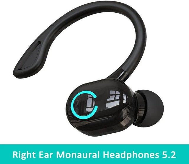 Kebidumei S10 Bluetooth 5.2 Wireless Kopfhörer mit Mikrofon HIFI Stereo Business Headset in Schwarz - Bild 1