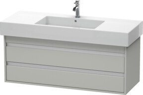 Duravit Waschtischunterschrank Ketho in Grau, wandhängend, Breite: 120 cm, Tiefe: 45,5 cm, Höhe: 48 cm - Bild 1