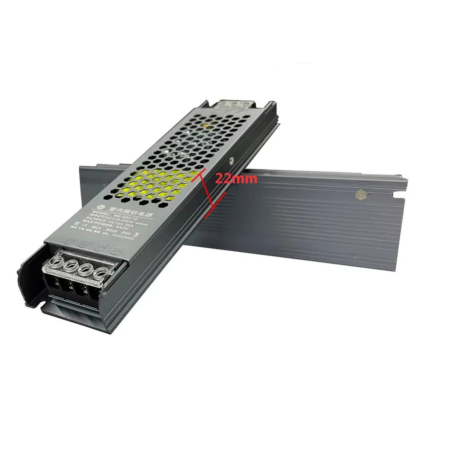DC 12V 24V Schaltnetzteil als LED-Lichttreiber und Beleuchtungstransformator für AC110-250V, geräuschloser LED-Treiber in verschiedenen Leistungsstufen von 60W bis 400W - Bild 2