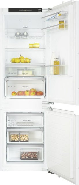 Miele KDN 7714 E Active Einbau-Kühl-Gefrier-Kombination in Weiß mit NoFrost und vollintegriertem Design - Bild 1