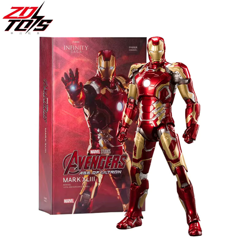 ZDTDS Marvel Iron Man MK43 Mark43 Action Figure, 1/10, Einzelfigur - Bild 3