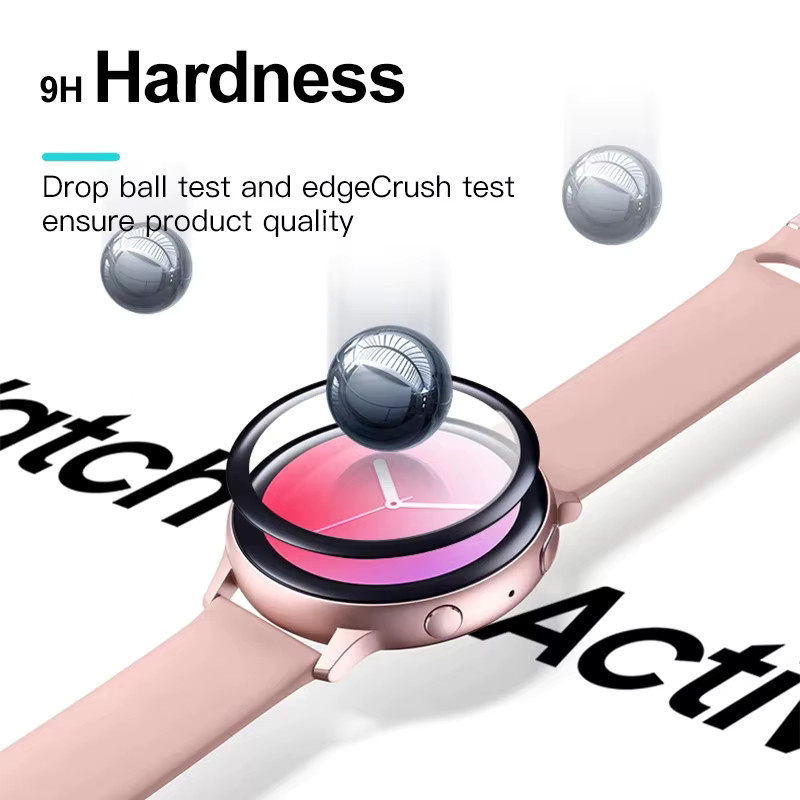 OAKCHARM 9D-Schutzfolie für Samsung Galaxy Watch 8 und Watch 8 Classic, transparent, kratzfest - Bild 2