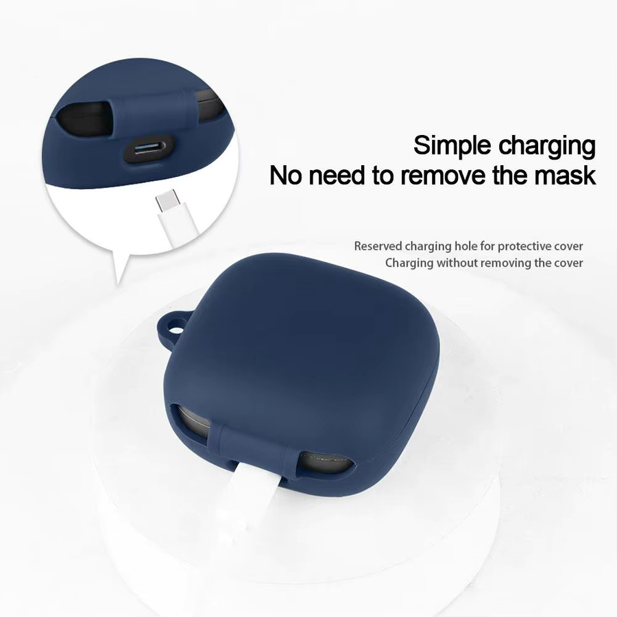 Schutzhülle aus Silikon für EarFun Air Pro 4i-TW230 Bluetooth-Kopfhörer - Bild 5