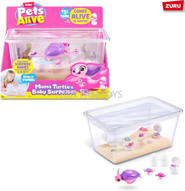 Zuru Pets Alive Mama Meeresschildkröte, Elektronische interaktive Haustierfigur, ab 3 Jahre - Bild 1