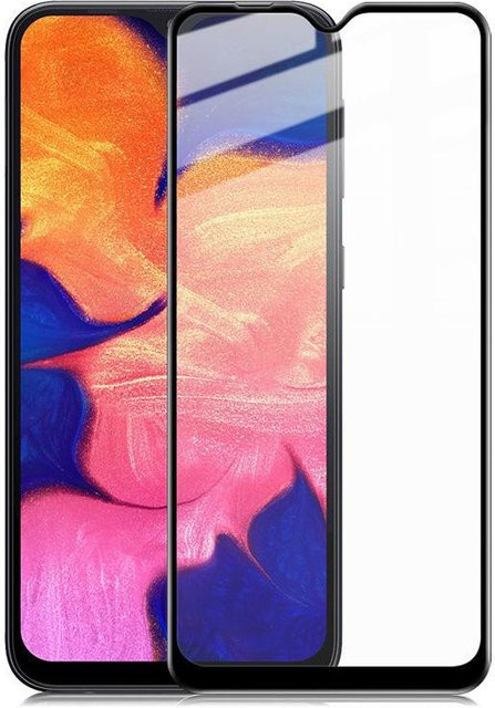 Schutzfolie aus gehärtetem Glas für Samsung Galaxy A-Serie und M-Serie in Schwarz - Bild 1