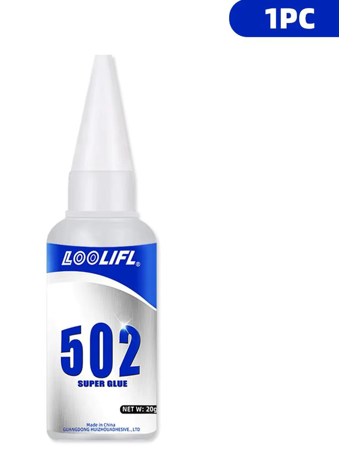 LOOLIFL 502 Superkleber, transparenter Universalkleber für Kunststoff, Metall und Holz, 20 g - Bild 6