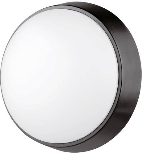 Avide Titania-R LED-Außenwandleuchte Schwarz mit 14W LED in Kaltweiß - Bild 1