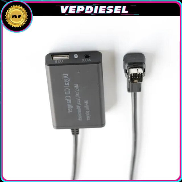Bluetooth AUX Adapter für Suzuki und Subaru zur Musikwiedergabe, Schwarz - Bild 1