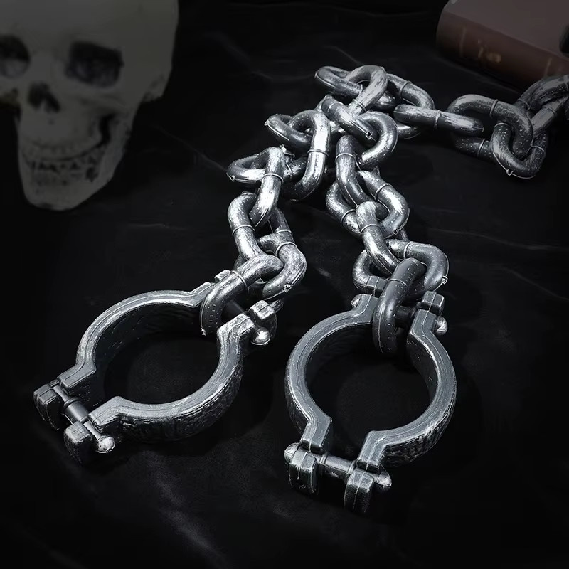 ZQNYCY Halloween Horror, Gefälschte Ketten, Zubehör, Kunststoff, 1-teiliges Set - Bild 6