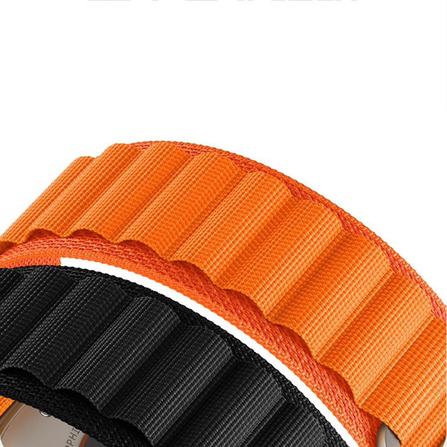 Y.Better Alpine Loop Armband für Apple Watch Serie Ultra, 9, 8, 7, 6, SE und weitere Modelle, Unisex - Bild 3