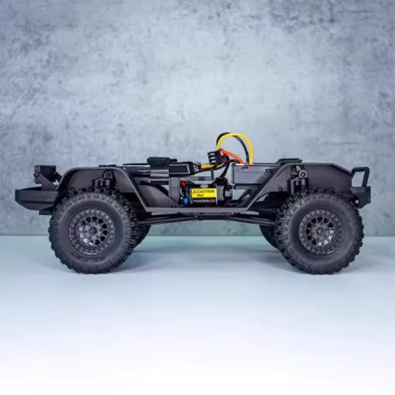 Axial SCX24 Base Camp Komplettset Innenkotflügel, Kotflügeleinlagen, 1/24 RC Crawler Car Upgrade-Zubehör - Bild 2