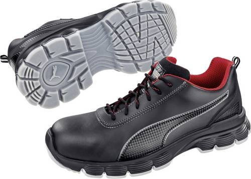 Puma Safety Sicherheitsschuh Condor Black Low S3 aus Vollrindsleder, Schwarz-Grau, Größe 46 - Bild 1