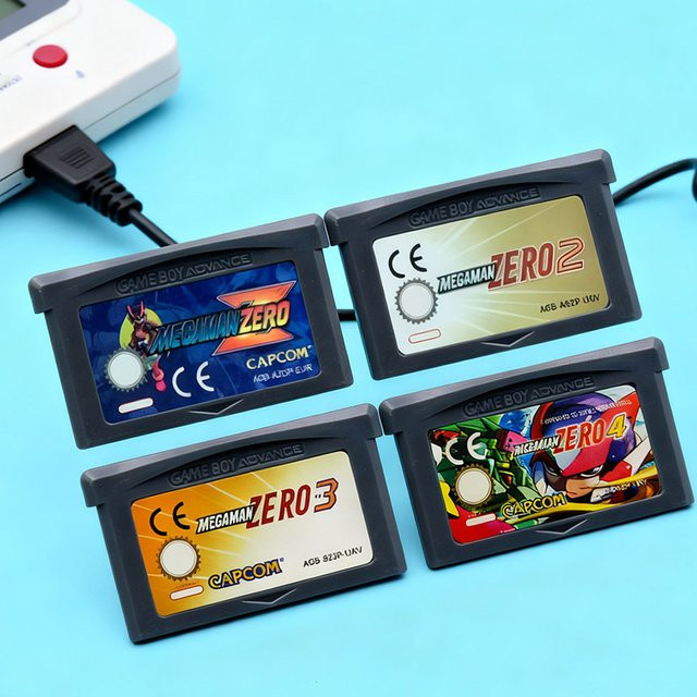 Megaman Zero 1-4 Megaman Red Sun Blue Moon, Videospiel für GBA - Bild 1