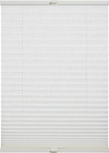 Schöner Wohnen Plissee Marla Weiß, semi-transparent, Breite: 70 cm, Höhe: 130 cm - Bild 1