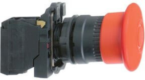 Schneider Electric Not-Aus-Taster XB5AT845 mit 1S, 1Ö in Rot aus Kunststoff - Bild 1