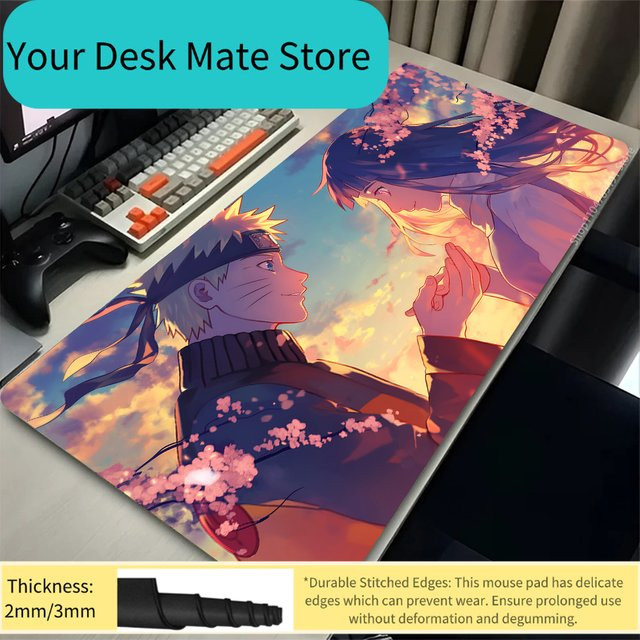 Bandai Gaming Mauspad N-Naruto XXL in Multicolour mit weichem Gummi für Tastatur und Schreibtisch - Bild 1