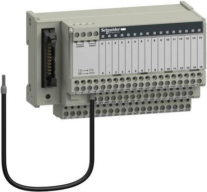 Schneider Electric ABE7H16R31 Leitungsverbinder in Grau - Bild 1