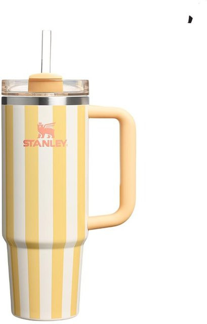 Stanley Quencher H2.0 FlowState Tumbler Butter Stripe Gelb 887 ml - Bild 1