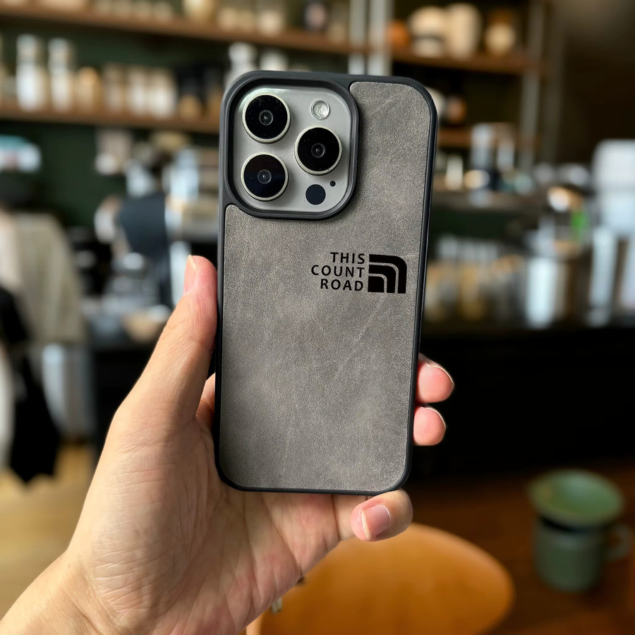 VNTK Luxus Handyhülle aus PU-Schafsleder für iPhone 11 bis iPhone 17 Air in Rot - Bild 2