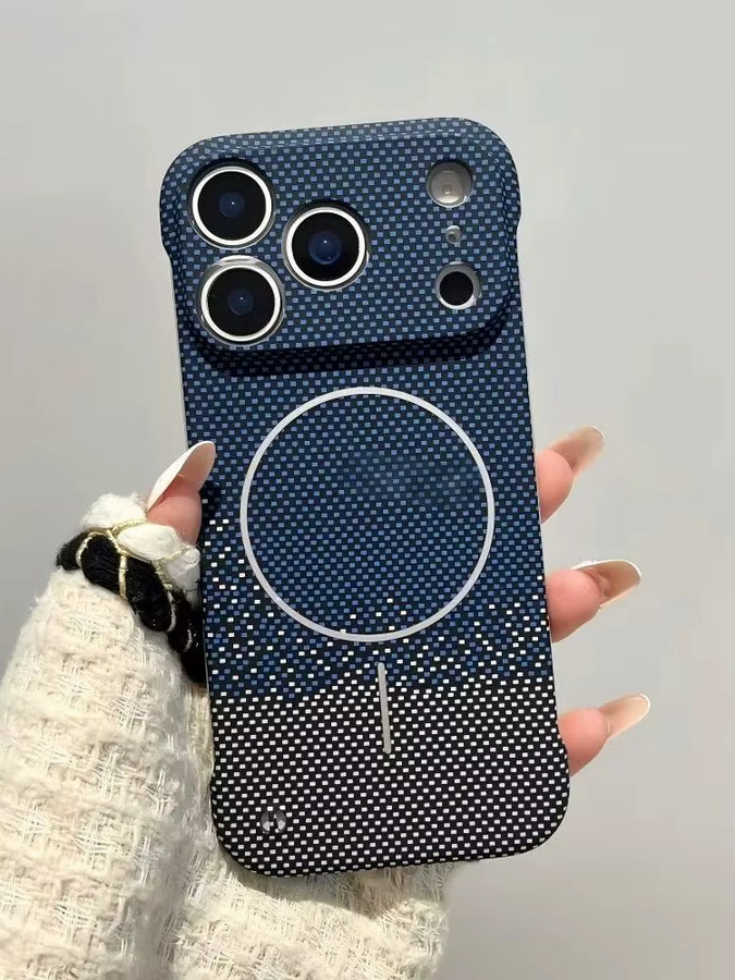 Xiaomi Handyhülle aus Kevlar und Kohlefaser mit MagSafe Magnet und kabelloser Ladefunktion für Mi 17 15 14 Ultra Pro Max - Bild 4