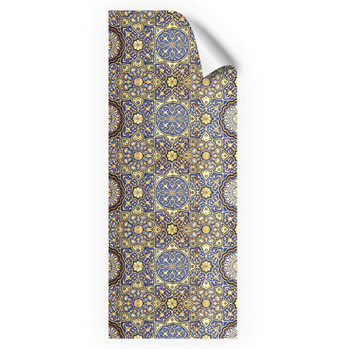 mySPOTTI Duschrückwand-Panel fresh in Fliesenoptik, Farbe: blau, B: 100 cm, H: 255 cm - Bild 2