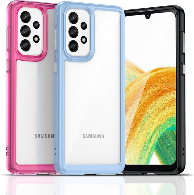 Stoßfeste Schutzhülle für Samsung Galaxy A05S A13 A14 A15 A23 A24 A25 A33 in Bunt und Transparent - Bild 1