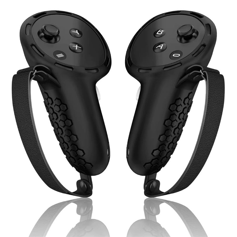 Sovawin Silikon-Controller-Schutzhülle in Weiß für Meta Quest 3s und Quest 3 VR-Zubehör - Bild 4