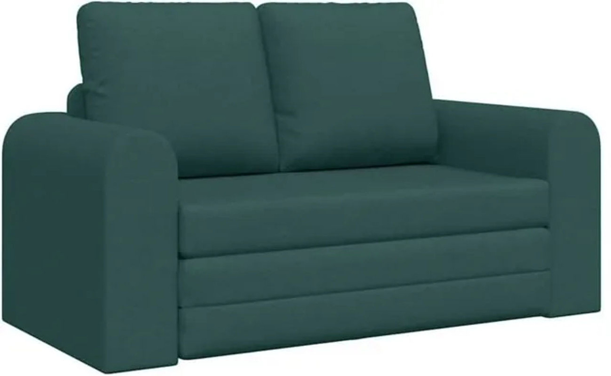 Schlafsofa vidaXL in Grün aus Stoff und Metall, Modernes Sofa Bett, B/T/H: 148 x 71 x 83 cm - Bild 1