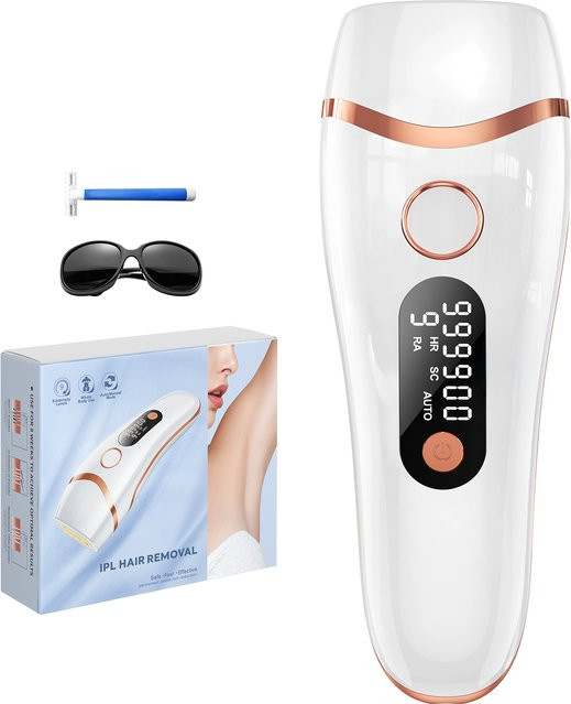 LYSMOSKI IPL Photoepiliergerät, 3 in 1, Unisex, Gesicht und Körper - Bild 1