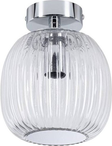 Paulmann Ruya Deckenleuchte 71141 aus Glas und Chrom mit E14 Fassung, IP44 feuchtraumgeeignet - Bild 1