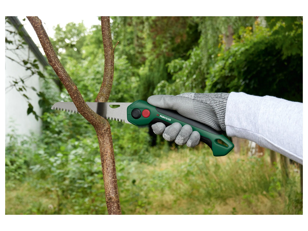 PARKSIDE Gartensäge klappbar mit Gürtelköcher aus Stahl und Kunststoff - Bild 2