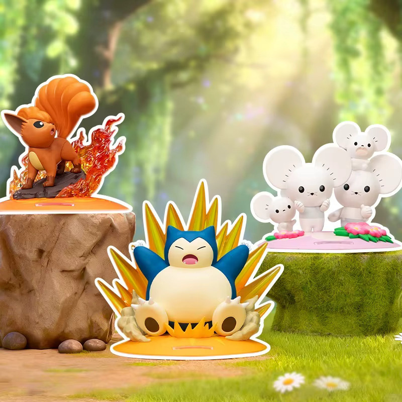 FUNISM Pokémon Snorlax Vulpix Maushold, Actionfiguren - Bild 4