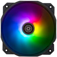 SilverStone SF160B-ARGB Gehäuselüfter in Schwarz mit Multicolour-Beleuchtung - Bild 1