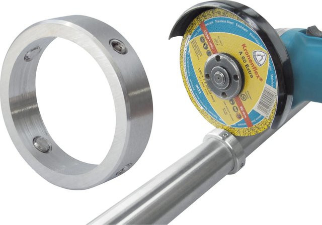 Dieda Handlaufmontageset mit Trennscheiben und Führungsring 40 mm in Silber - Bild 1