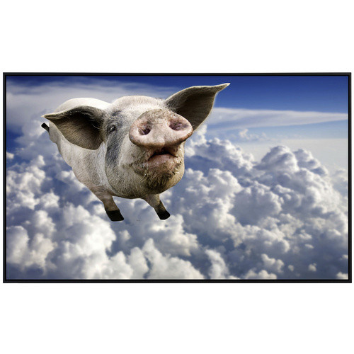 papermoon Infrarotheizung EcoHeat Fliegende Schweine mit Matt-Effekt in Bunt, App-Steuerung und Überhitzungsschutz - Bild 2