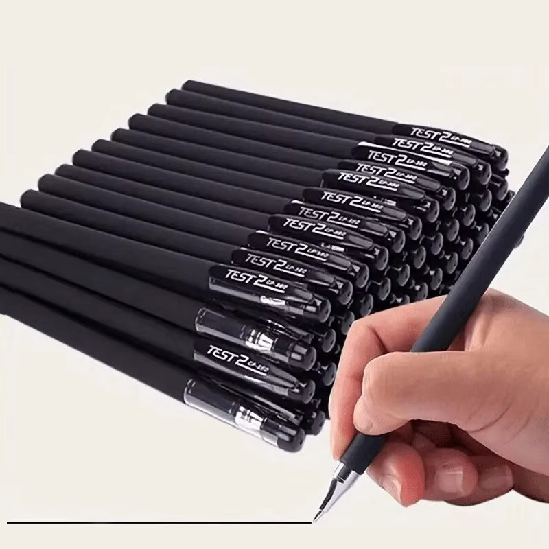 10 Stück mattierte Gelstifte mit schwarzer Tinte für Schule und Büro - Bild 5